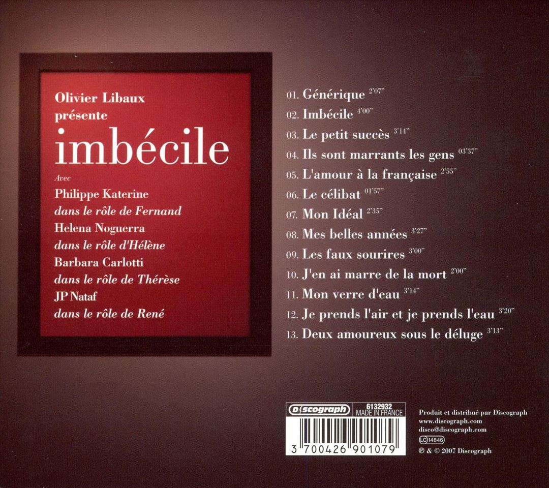 Imbecile cover art