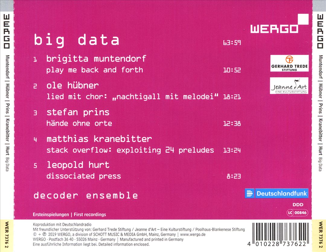 Big Data cover art