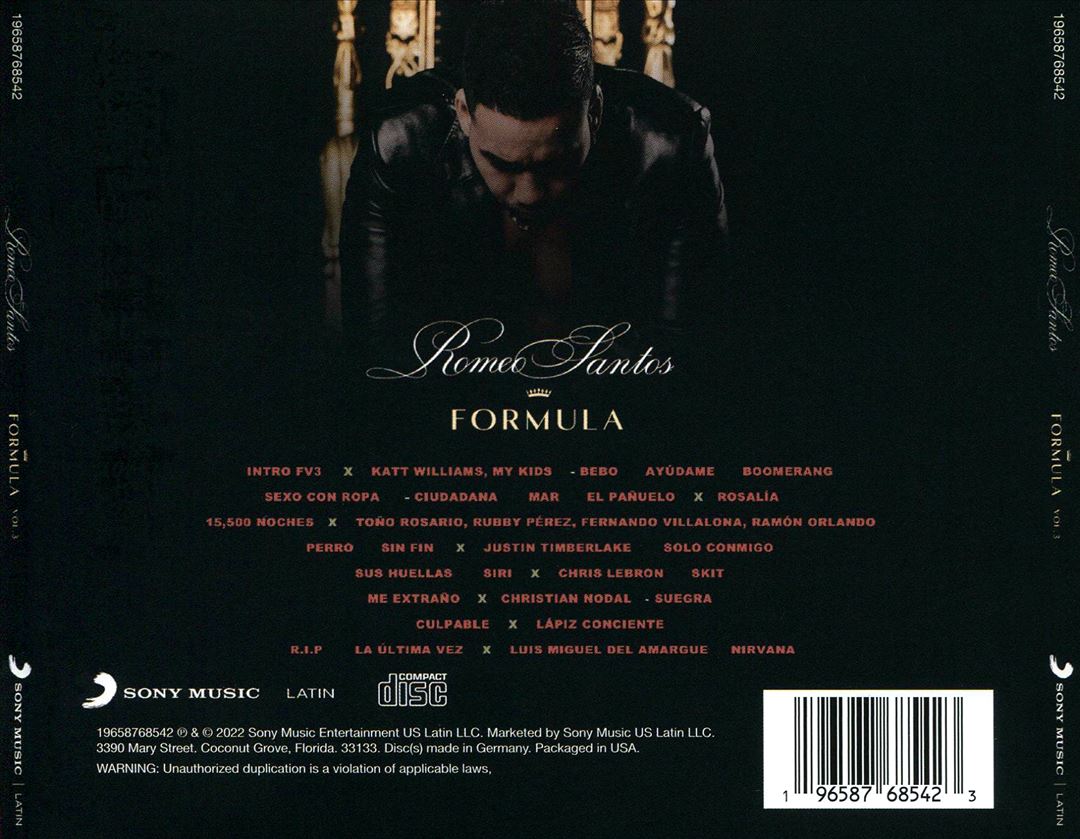 Formula, Vol. 3 cover art