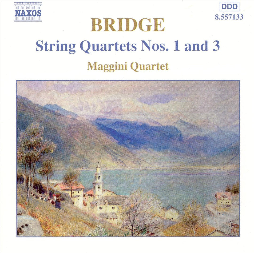 Bridge: String Quartets Nos. 1 and 3 cover art