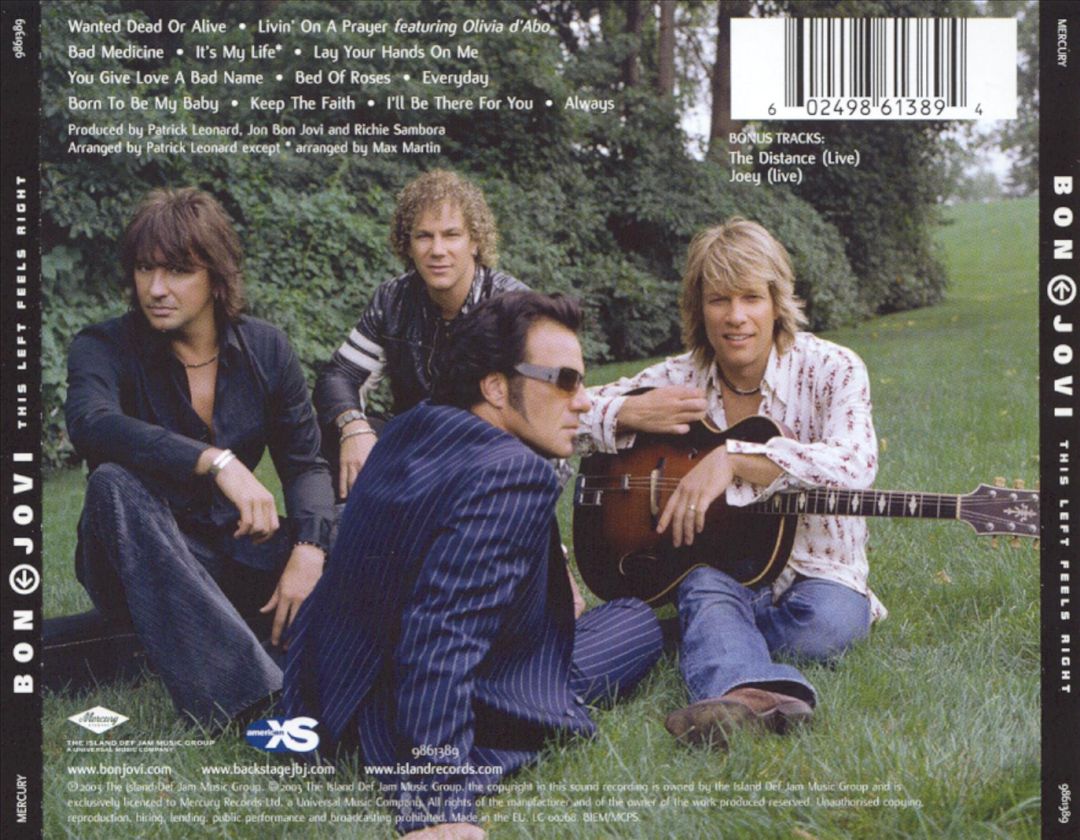 This Left Feels Right [Import Bonus Tracks] cover art
