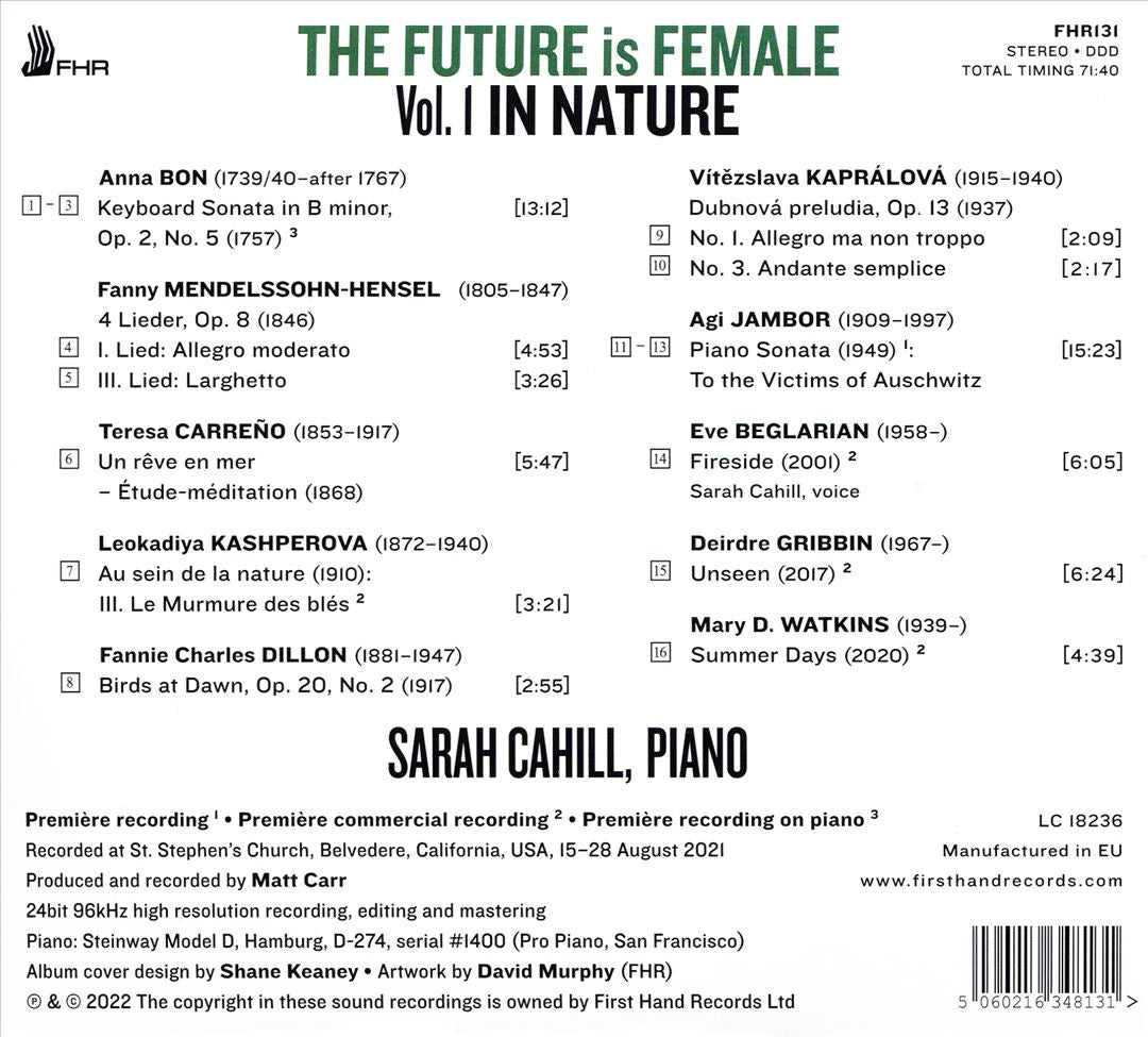 Future Is Female, Vol.1: In Nature cover art