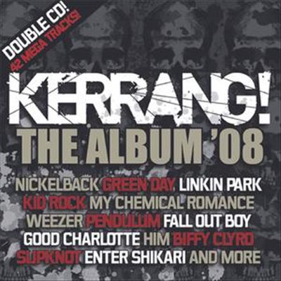 Kerrang! The Album '08 cover art