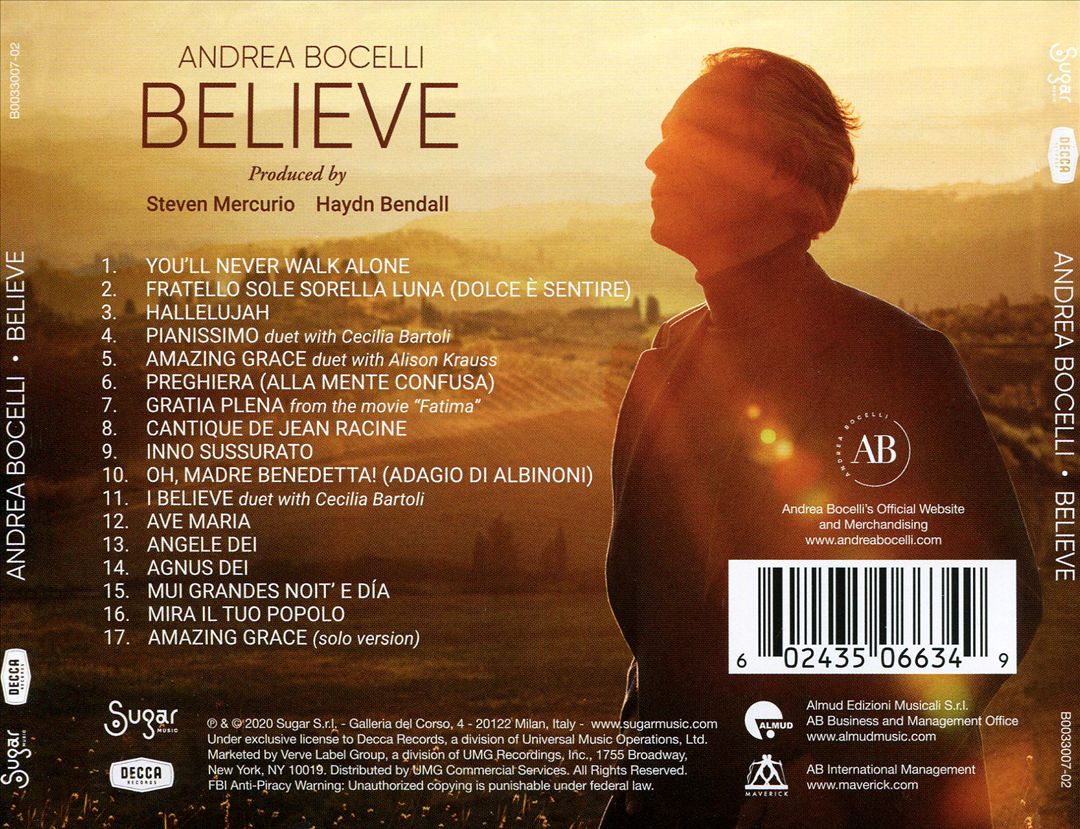 Believe cover art