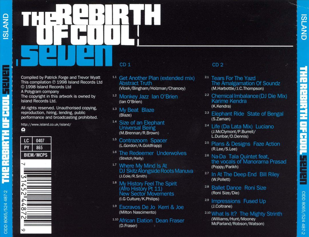 Rebirth of Cool, Vol. 7 [UK] cover art