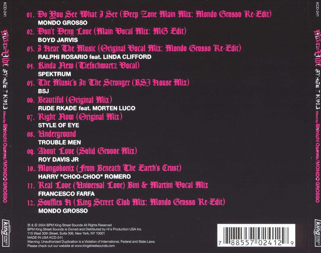 Mix the Vibe: Street King cover art