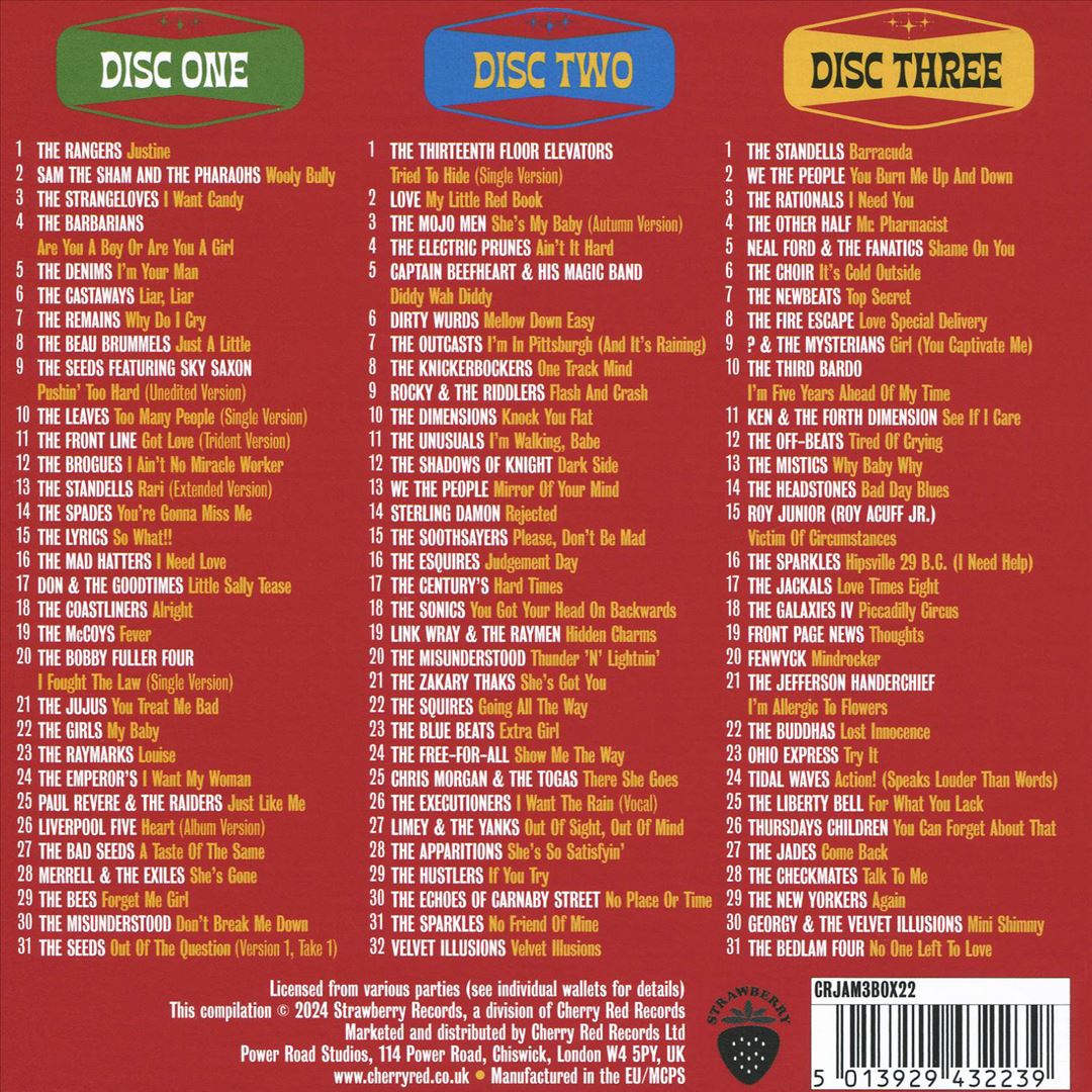 Pushin' Too Hard: American Garage Punk 1964-1967 cover art