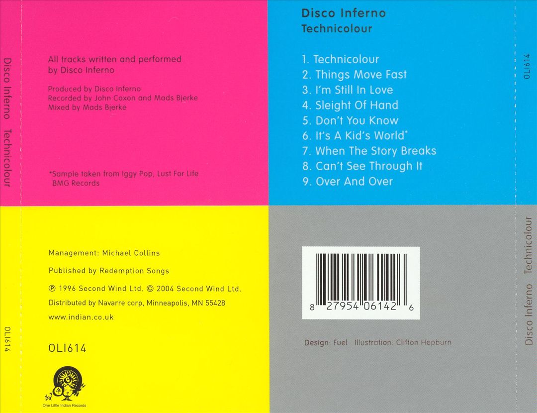 Technicolour cover art