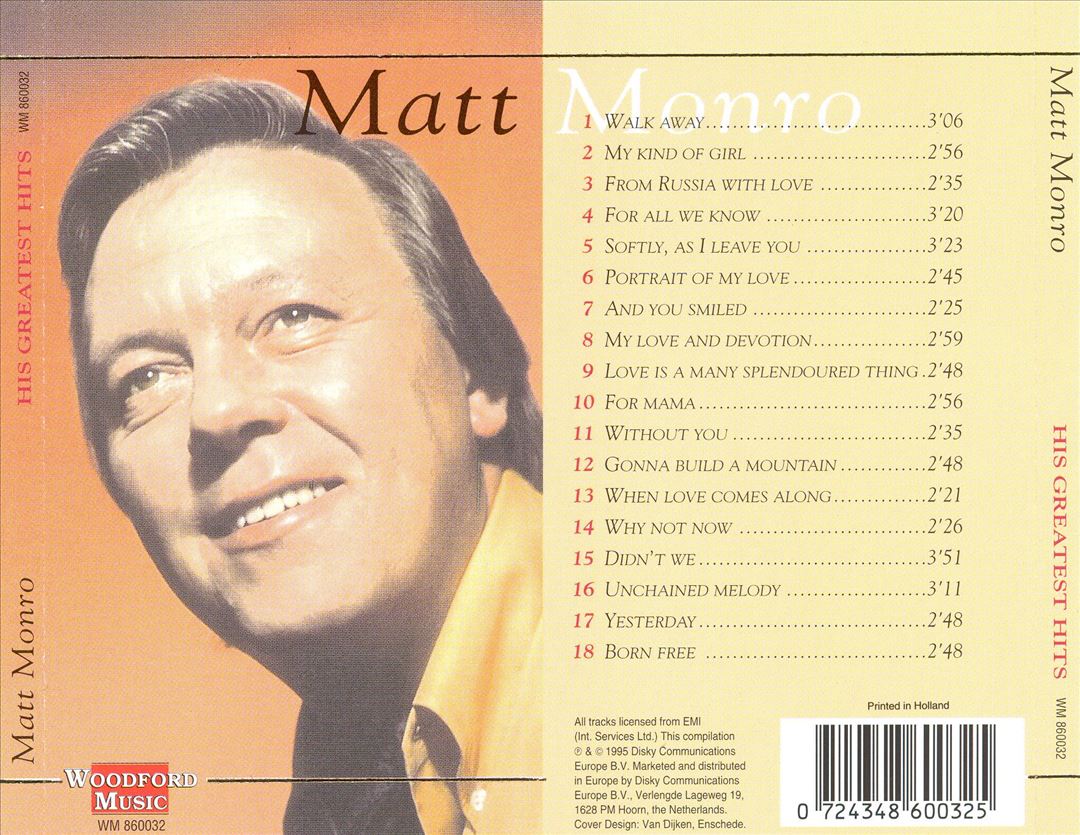 Born Free: His Greatest Hits cover art