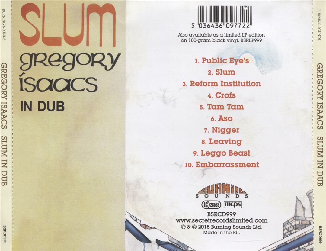 Slum in Dub cover art