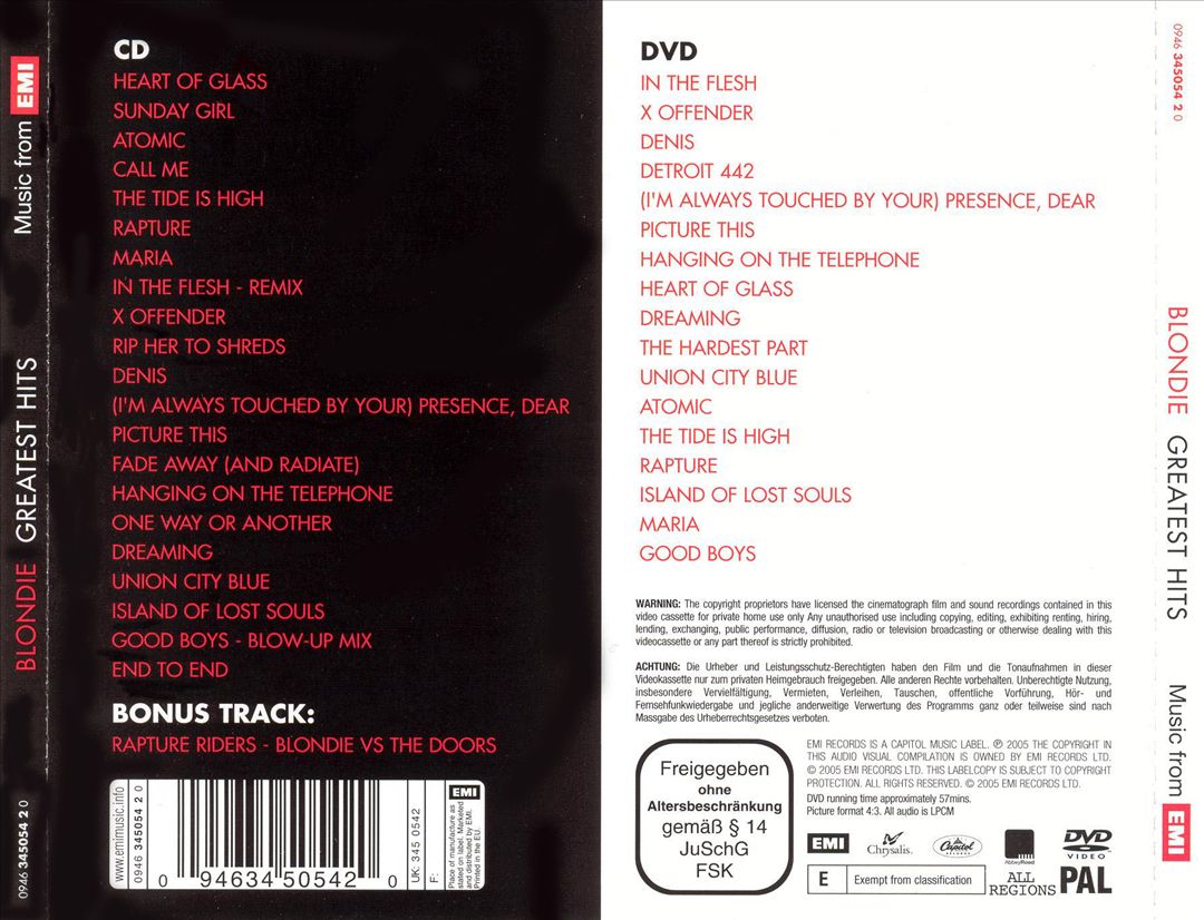 Greatest Hits: Sound & Vision cover art