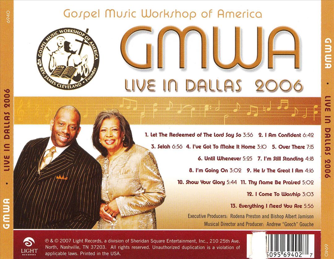 Gwma Mass Choir à Live in Dallas 2006 cover art