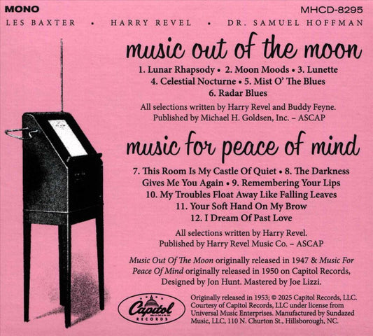 Music Out of the Moon/Music for Peace of Mind cover art