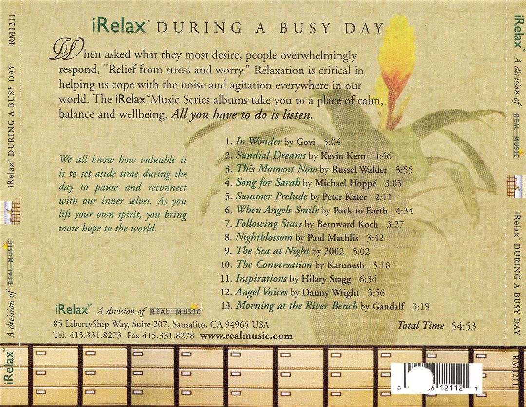 iRelax: During a Busy Day cover art