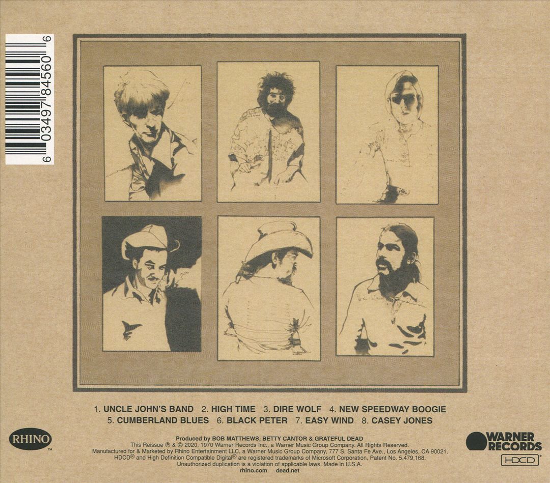 Workingman's Dead cover art