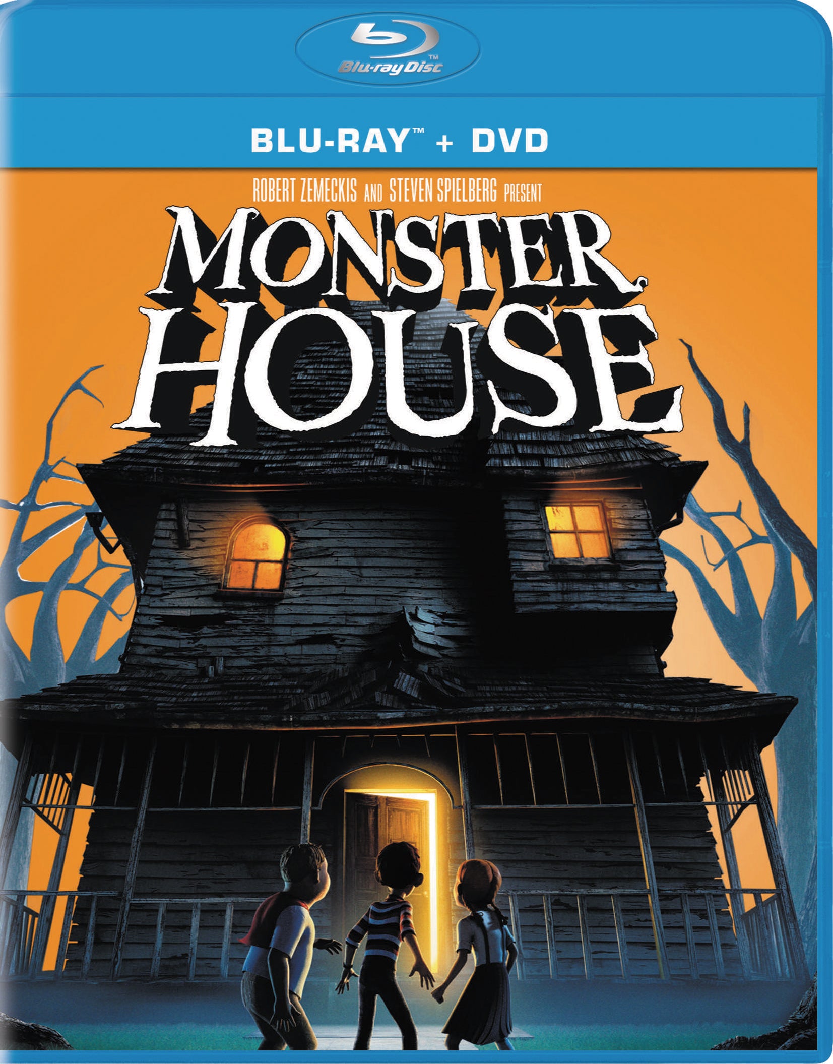 Monster House [Blu-ray/DVD] [2 Discs] cover art