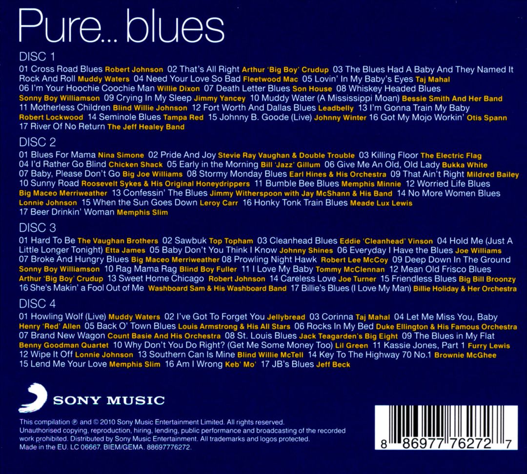 Pure... Blues cover art