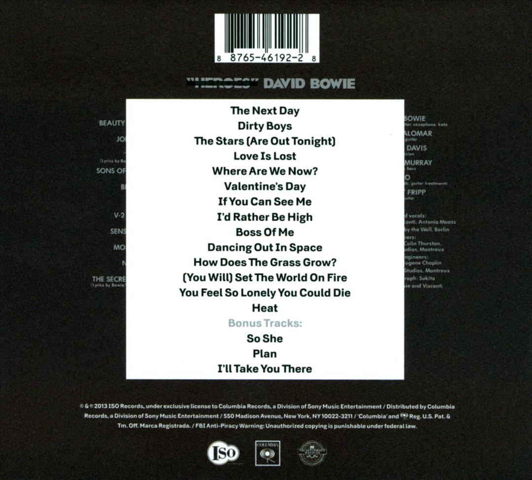 The Next Day [Deluxe Edition] cover art