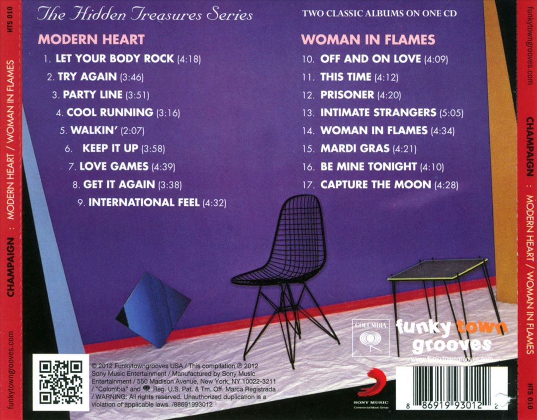 Modern Heart/Woman in Flames cover art
