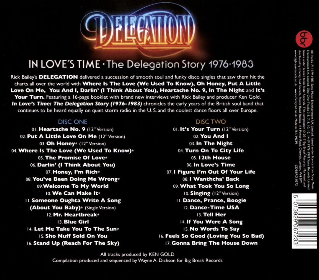 In Love's Time: The Delegation Story 1976-1983 cover art