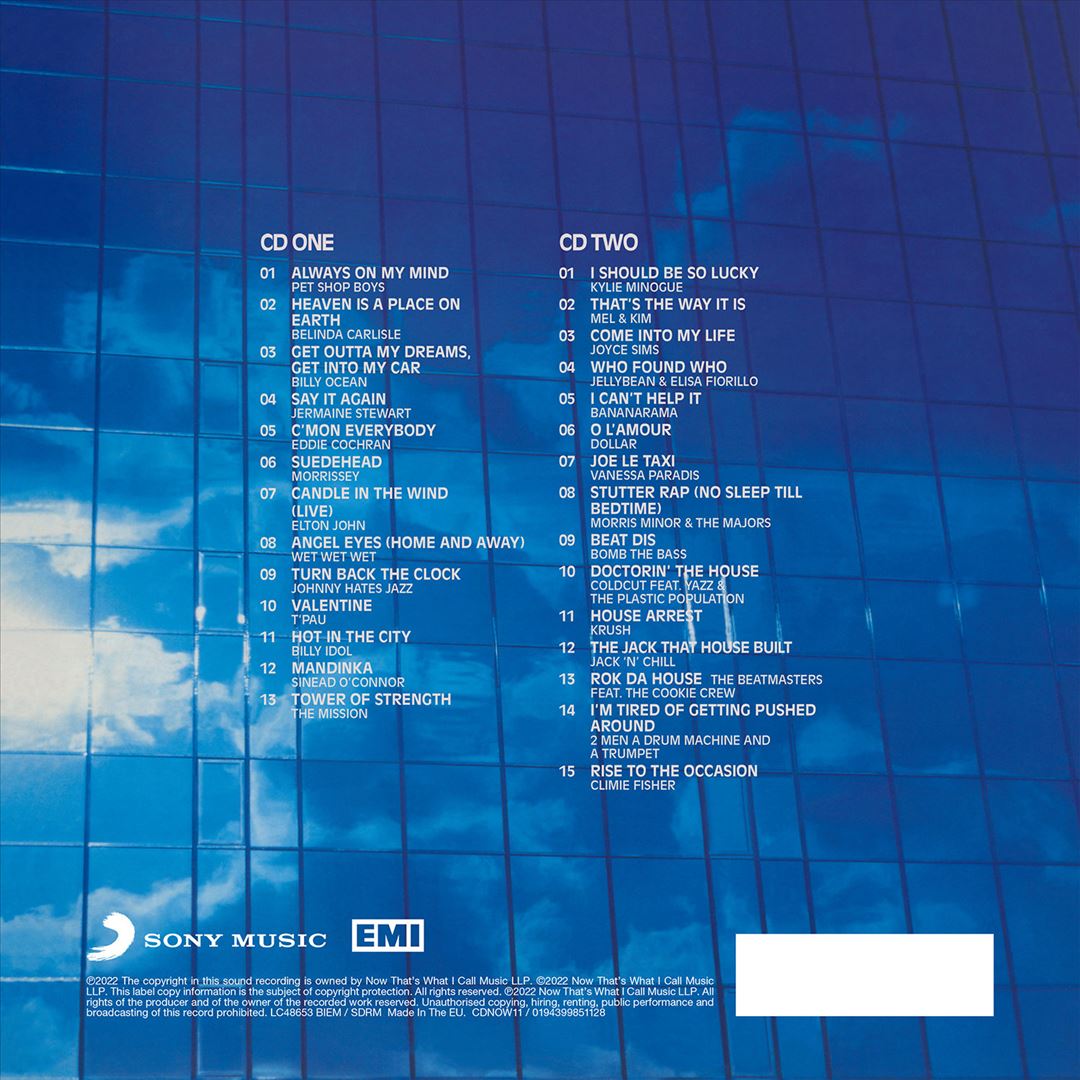 Now That's What I Call Music 11 [UK] cover art