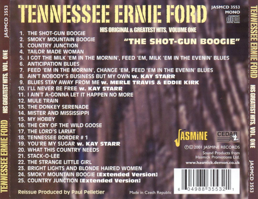 His Original and Greatest Hits, Vol. 1: The Shot-Gun Boogie cover art
