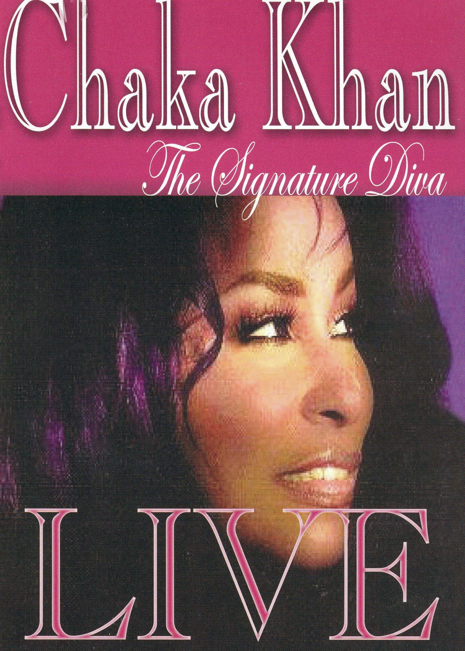 Chaka Khan - Live cover art