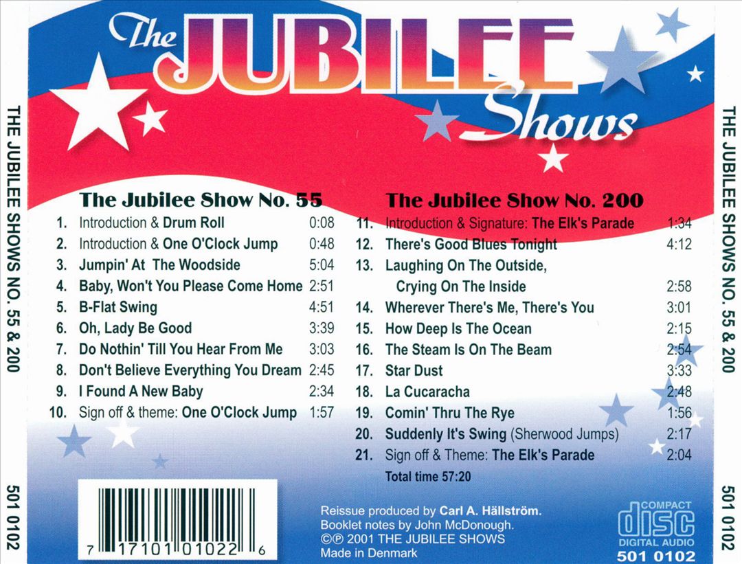 Jubilee Shows, Vol. 2: Nos. 55 & 200 cover art