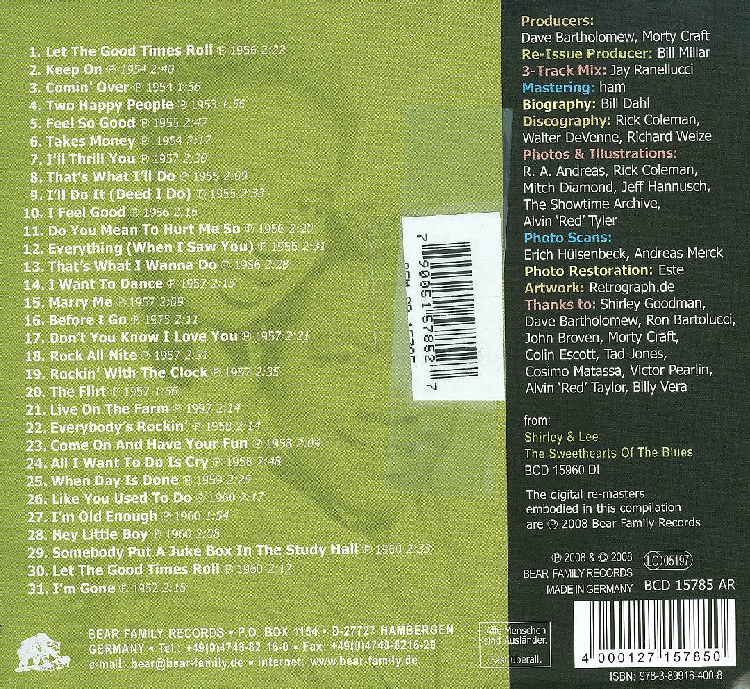 Shirley & Lee Rock cover art