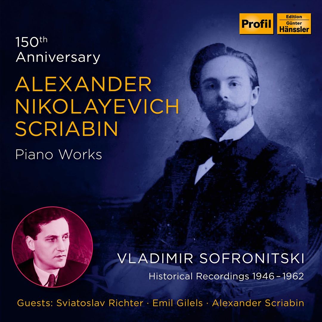 150th Anniversary: Alexander Nikolayevich Scriabin  - Piano Work cover art