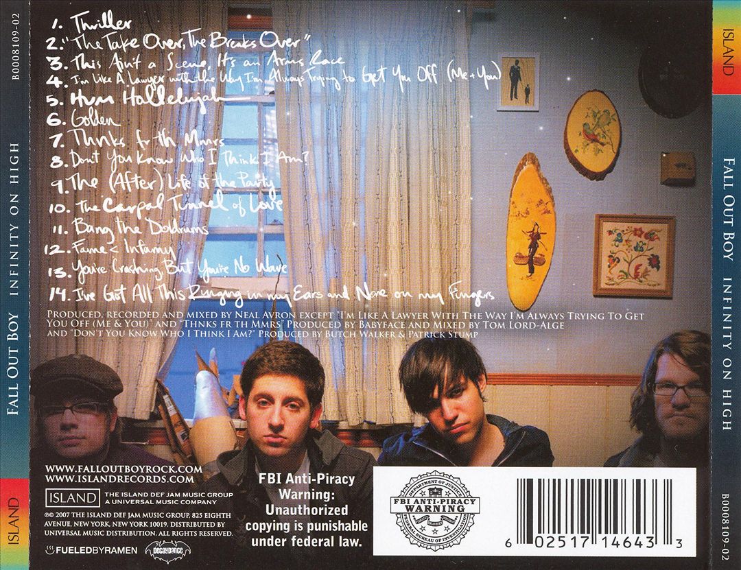Infinity on High cover art