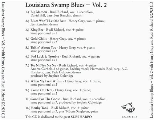 Louisiana Swamp Blues, Vol. 2 cover art