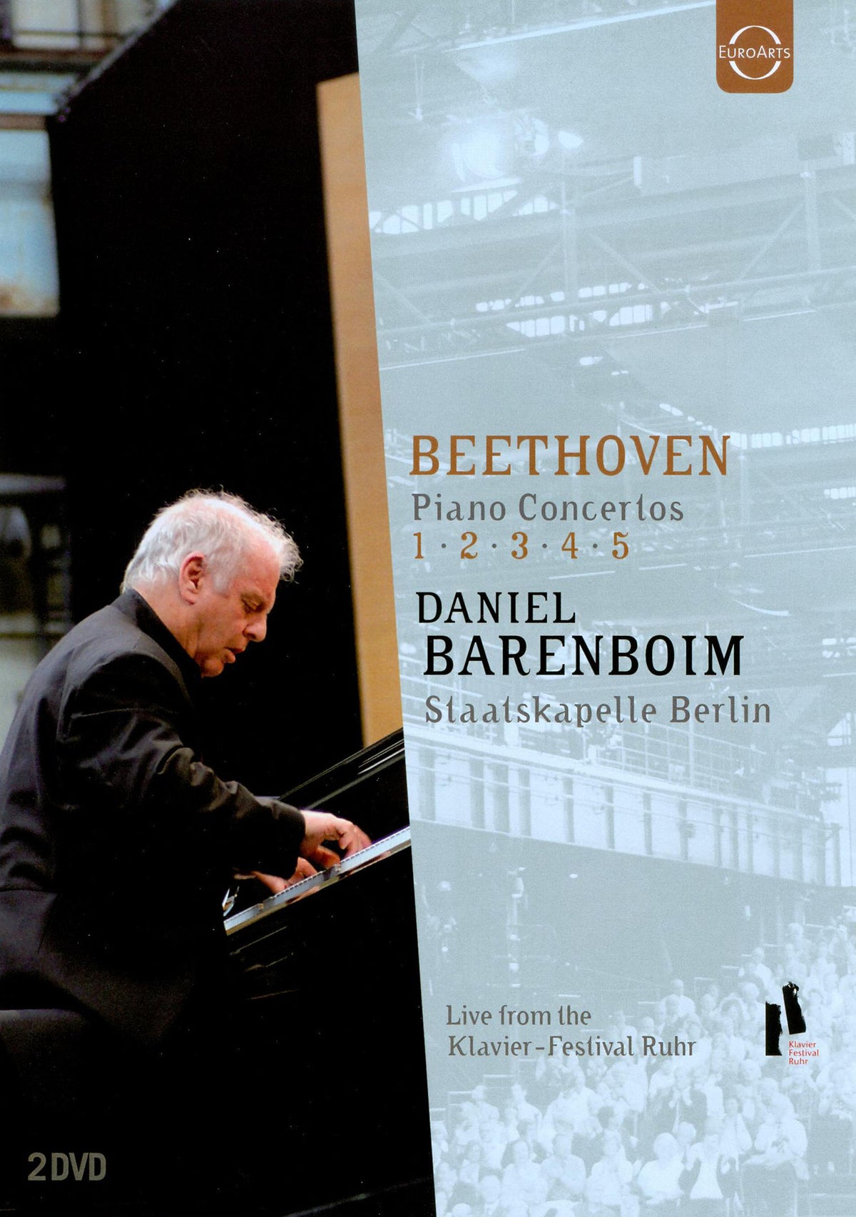 Beethoven: Piano Concertos 1, 2, 3, 4, 5 [Video] cover art