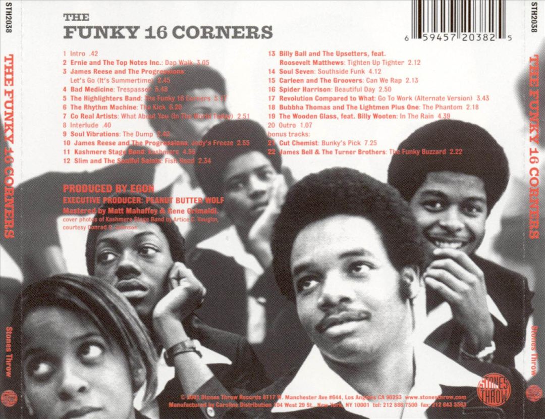 Funky 16 Corners cover art
