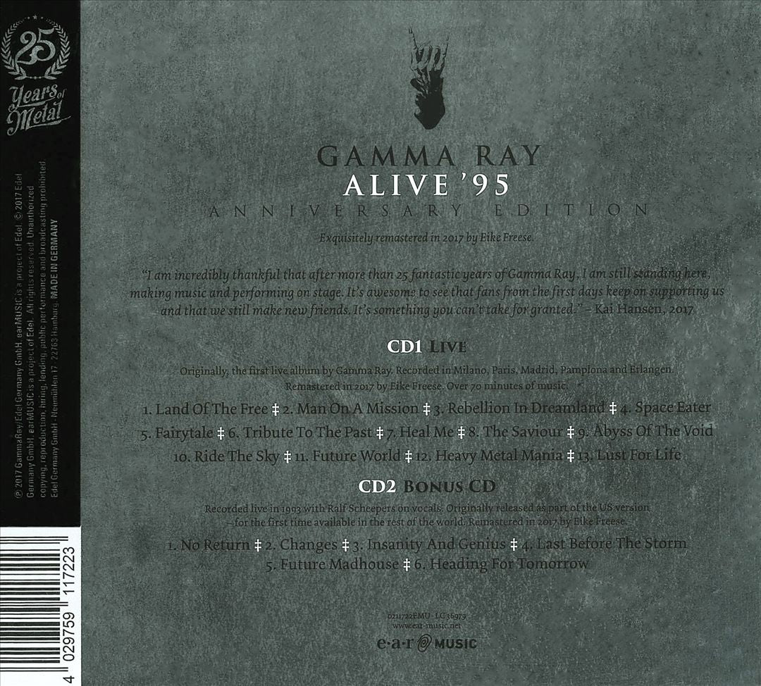 Alive '95 cover art
