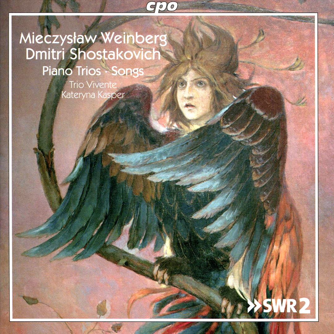 Mieczyslaw Weinberg, Dmitri Shostakovich: Piano Trios; Songs cover art