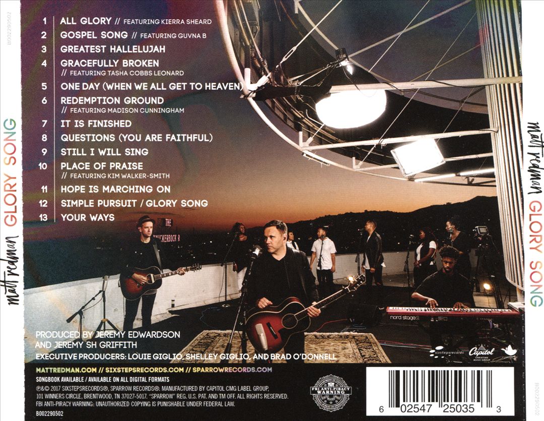 Glory Song cover art