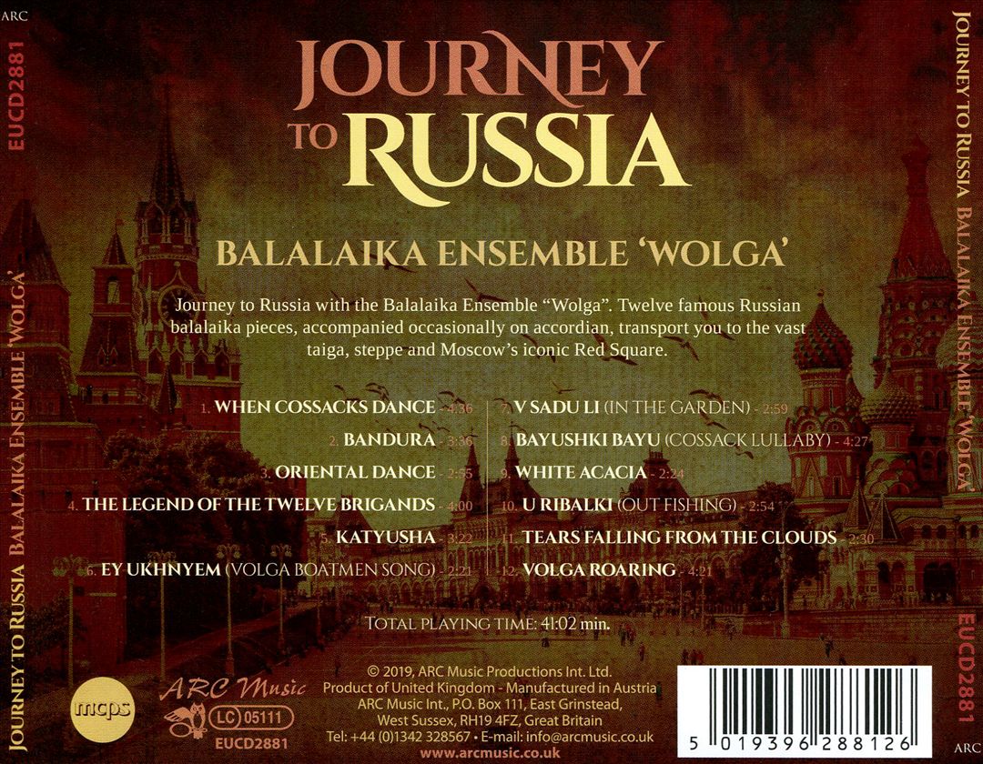 Journey to Russia cover art