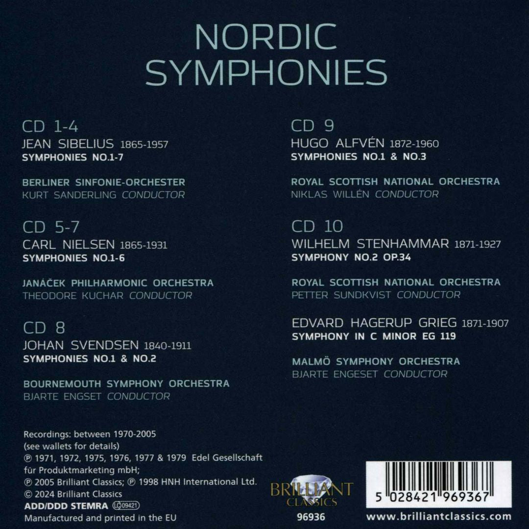 Nordic Symphonies cover art