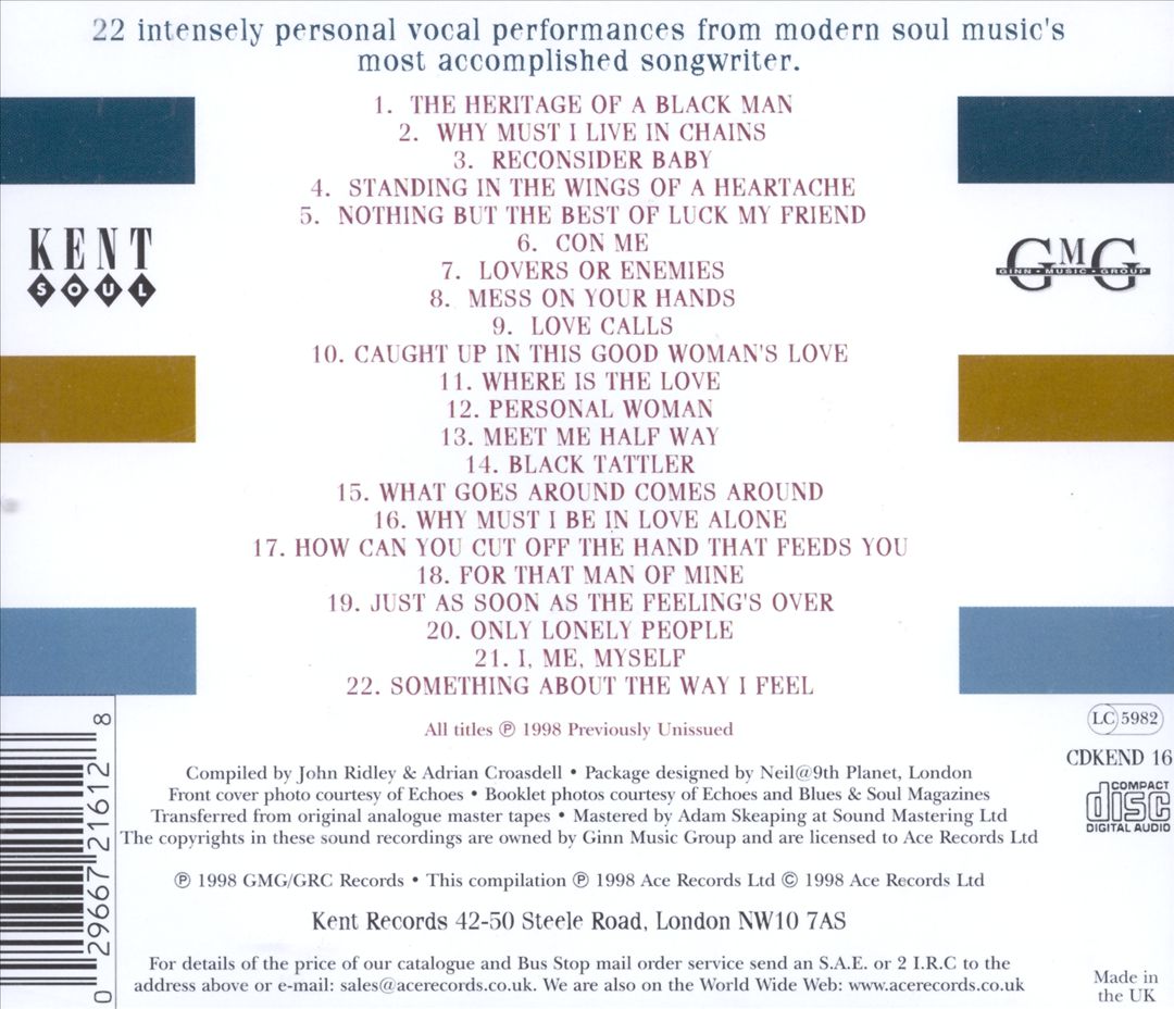 Heritage of a Black Man cover art