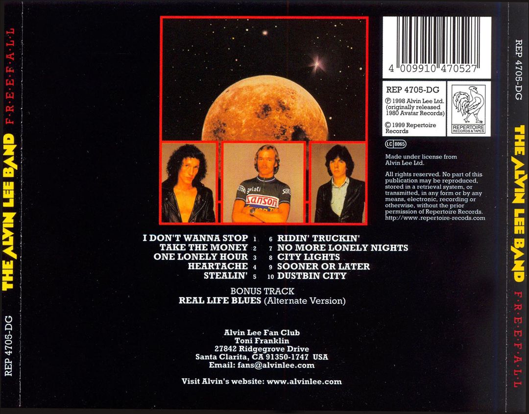 Free Fall [Germany Bonus Tracks] cover art
