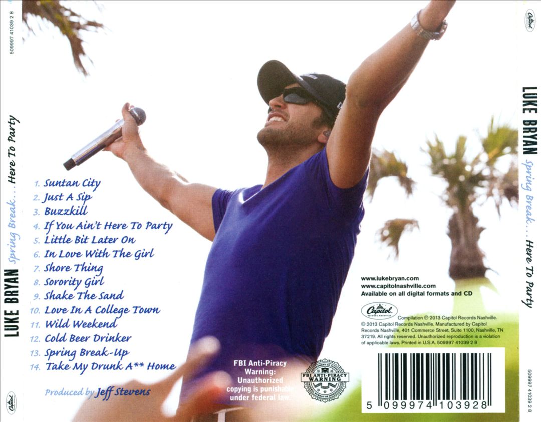 Spring Break... Here to Party cover art
