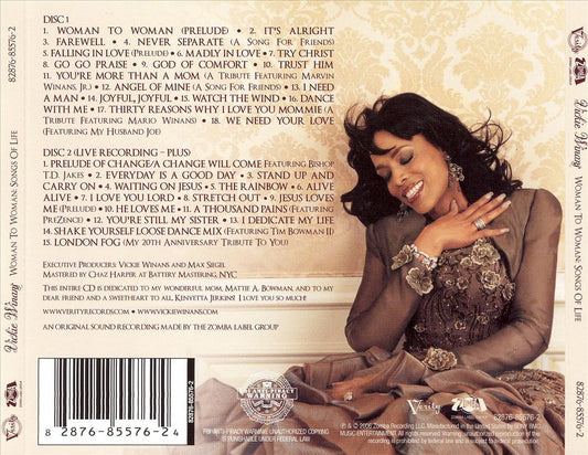 Woman to Woman: Songs of Life cover art