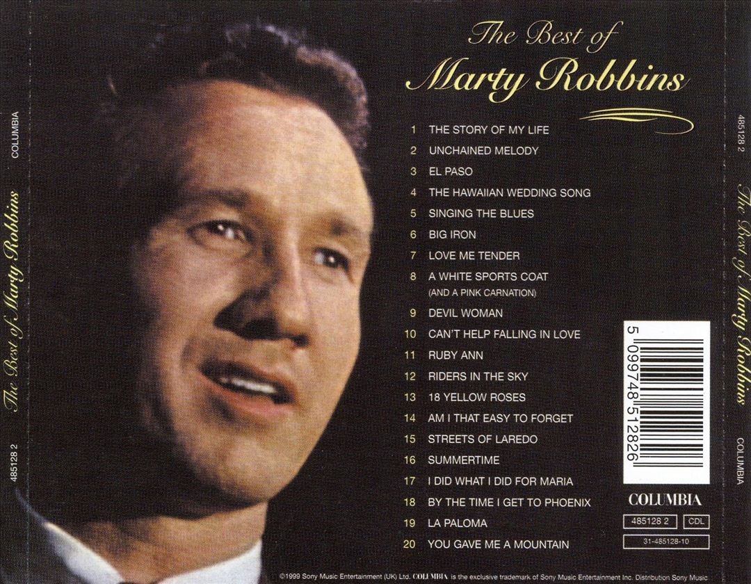 Best of Marty Robbins [Sony] cover art