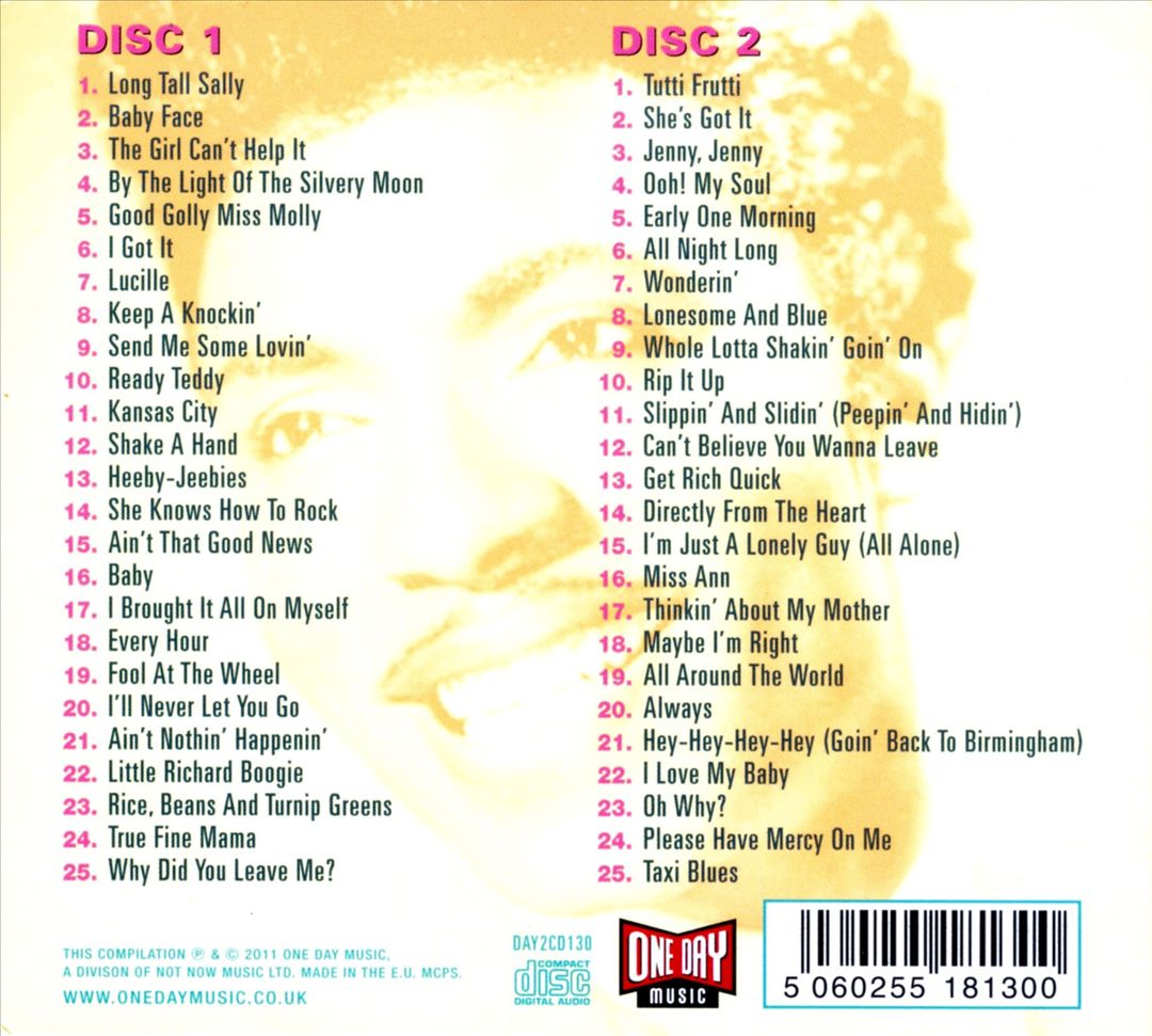 Very Best of Little Richard [One Day] cover art