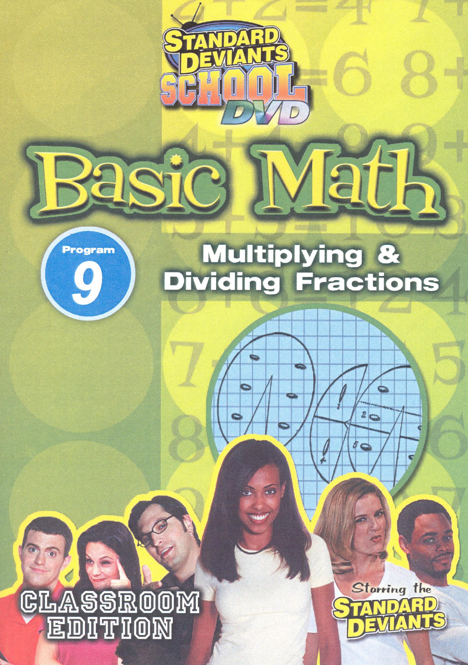 Standard Deviants School: Basic Math, Vol. 9 - Multiplying & Dividing Fractions cover art