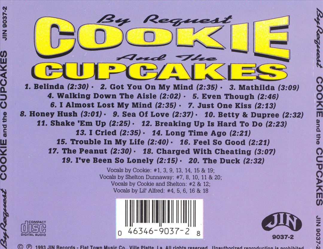 By Request: Cookie & the Cupcakes cover art