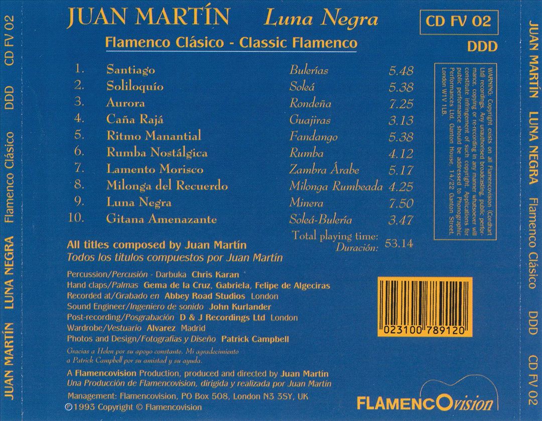Luna Negra cover art