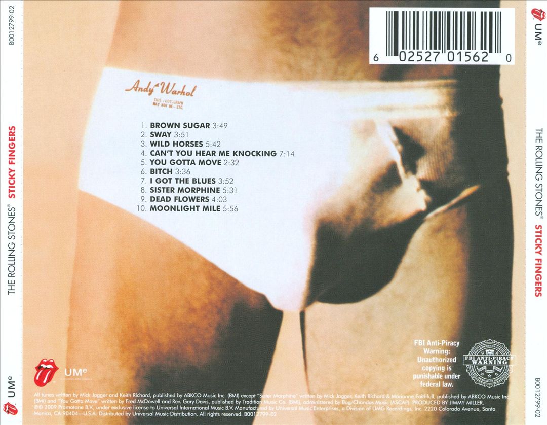 Sticky Fingers cover art