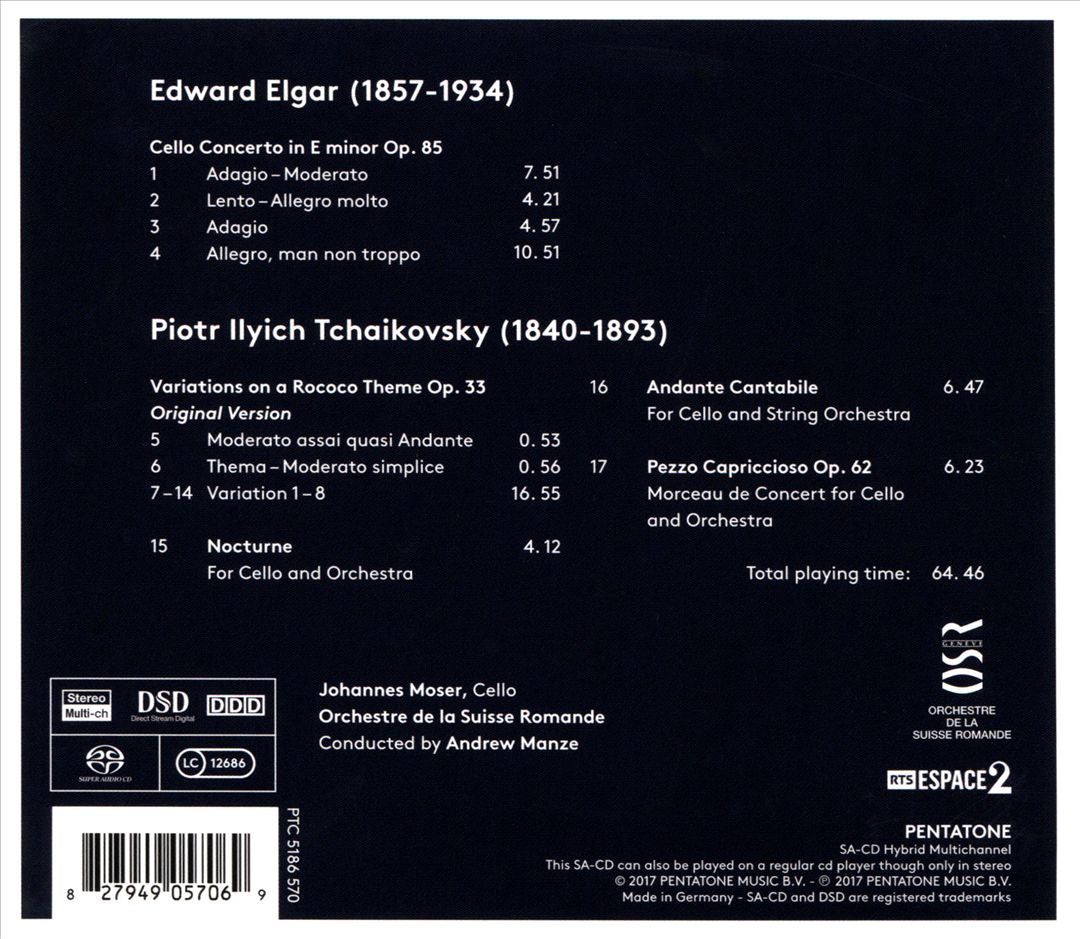 Elgar & Tchaikovsky cover art
